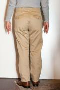 WORKERS (ワーカーズ)　チノパン　"Workers Officer Trousers, Slim Tapered,"　カーキ