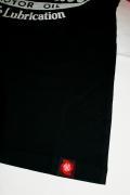 MWS (エムダブルエス)/7分袖Tシャツ/AUTO CRAFT/ブラック×G.レッド