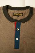 DELUXE WARE (デラックスウエア)　半袖Tシャツ　BRG-GC1　"SPALTED"　杢グレートリコ