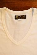 JELADO (ジェラード)/VネックTシャツ/JAGT-003/バニラ