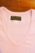 JELADO (ジェラード)/VネックTシャツ/JAGT-003/ピーチ