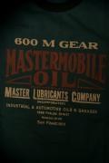 DELUXEWARE (デラックスウエア)　半袖Tシャツ　6902　"MASTER OIL"　ネイビー×ブラック