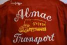 スタイルアイズ/レーヨンボウリングシャツ/SE36167/Almac Transport/ブラウン