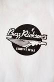 BUZZ RICKSON'S (バズリクソンズ) × PEANUTS (ピーナッツ)　長袖スヌーピーTシャツ　BR69277　"keep'em Flyin'"　ホワイト