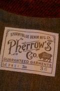 Pherrow's (フェローズ)/ウールツイードベスト/11W-PWV1/レッド