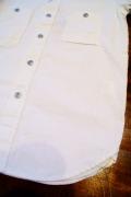 JELADO (ジェラード)/ホワイトシャンブレー・ワークシャツ/5MH-1001/ホワイト