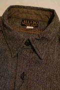 JELADO (ジェラード)/杢ヘリンボーン・山ポケワークシャツ/5MH-1114/ブラック