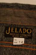 JELADO (ジェラード)/杢ヘリンボーン・山ポケワークシャツ/5MH-1114/ブラック