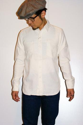 JELADO (ジェラード)/30'sスタイル"メリーランドシャツ"/5MH-1221/ホワイト