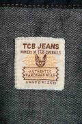 TCB (ティーシービー)　デニム・ウエスタンシャツ　"Ranchman Shirt"　インディゴ・ワンウォッシュ