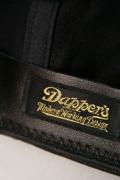 Dapper's (ダッパーズ)　クラシカルキャスケット　1104-タイプC　"Classical Casquette"　ブラックデニム