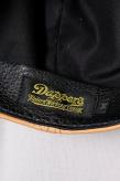 Dapper's (ダッパーズ)　レザーキャスケット　1669　"40’s Style Classic Horsehide Leather Casquette"　ナチュラル