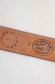Dapper's(ダッパーズ) × ACE WESTERN BELTS(エースウエスタンベルト)　スタッズベルト　1488B　"Denver 1930’s Style Studs Belt"　ラセット