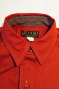 JELADO (ジェラード)　コットンサテン・ワークシャツ　JAGSH-013　"Vlads Shirts"　トマトレッド