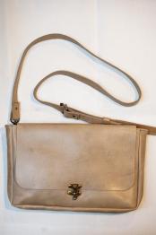 Dapper's (ダッパーズ)　ミニショルダーバッグ　1530　"Horsehide Leather Mini Shoulder Bag"　ウッドグレー