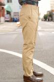 WORKERS (ワーカーズ)　チノパン　"Workers Officer Trousers, Slim, Class1"　10ozベージュチノ