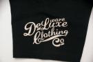 DELUXEWARE (デラックスウエア)　半袖Tシャツ　DLT-1601B　"FRISCO"　ブラック