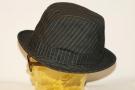 Dapper's (ダッパーズ)　クラシックハット　1113　"Curled Brim Classic Hat"　ブラック×グレー