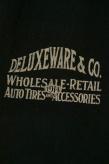 DELUXEWARE (デラックスウエア)　半袖Tシャツ　DLT-1802　"ATSC"　ブラック