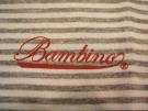 BAMBINO (バンビーノ)/ボーダーTシャツ/WHITE×A-GRAY