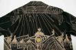 STAR OF HOLLYWOOD (スターオブハリウッド)　半袖オープンシャツ　SH37885　"STEAM TRAIN"　ブラック
