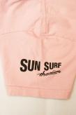 SUN SURF (サンサーフ) × PEANUTS (ピーナッツ)　半袖スヌーピーTシャツ　SS77973　"ALOHA"　ピンク