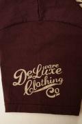 DELUXEWARE (デラックスウエア)　半袖Tシャツ　DLT-1701B　"MACINTYRE"　ダークボルドー