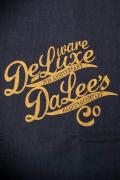 DELUXEWARE (デラックスウエア)　半袖Tシャツ　BRG-DD1　"DELUXEWARE & DALEES"　フットブルー