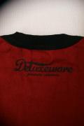 DELUXEWARE (デラックスウエア)　半袖Tシャツ　DLT-1503B　"DUSTANG"　レッド