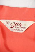 STAR OF HOLLYWOOD (スターオブハリウッド)　半袖オープンシャツ　SH37280　"ELVIS DOTS"　ピンク