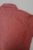 DELUXEWARE (デラックスウエア)　半袖ワークシャツ　RDDX-02S　"RED CHAMBRAY"　レッド
