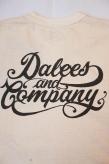 DALEE'S (ダリーズ)　半袖Tシャツ　AD22T-D　"DALEE'S"　ナチュラル