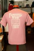 DELUXEWARE (デラックスウエア)　半袖Tシャツ　6001　"KEMPSHALL"　オールドピンク