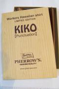 Pherrow's (フェローズ)　アロハシャツ　14S-KIKO (Workers)　グレー