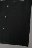 STYLE EYES (スタイルアイズ)　レーヨン・ボウリングシャツ　SE38343　"KING'S 5"　ブラック