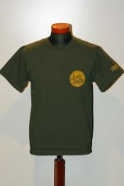 DELUXEWARE (デラックスウエア)　半袖Tシャツ　BRG-00A1　"LEGIT QUALITY"　PCN.グリーン