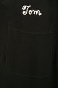 STYLE EYES (スタイルアイズ)　レーヨン・ボウリングシャツ　SE37554　"WYTL RADIO"　ブラック