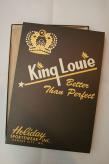 King Louie (キングルイ)　レーヨンボウリングシャツ　KL38135　"FIDELITY BANK"　L.グリーン
