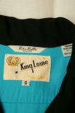 King Louie (キングルイ)　レーヨンボウリングシャツ　KL38136　"ITALIAN COLLAR SHIRT"　ターコイズ