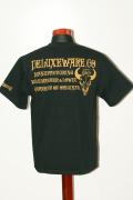 DELUXEWARE (デラックスウエア)　半袖Tシャツ　BRG-LWF　"LOWIN"　ブラック