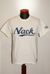 DELUXEWARE (デラックスウエア)　半袖Tシャツ　DLT-1903　"NACK"　ホワイト