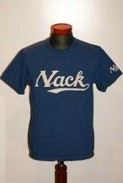 DELUXEWARE (デラックスウエア)　半袖Tシャツ　DLT-1903　"NACK"　ネイビー
