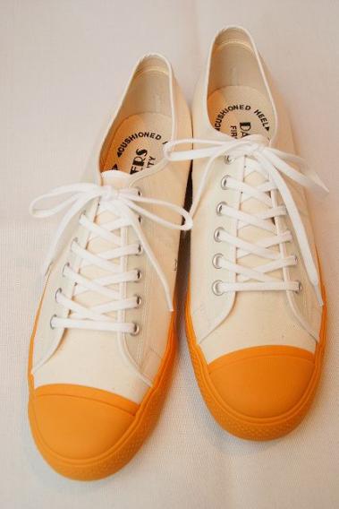 Dapper's (ダッパーズ)　キャンバススニーカー　1403　"Dappers Brand Canvas Sneakers Type Low Cut"　オフホワイト