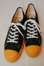 Dapper's (ダッパーズ)　キャンバススニーカー　1403　"Dappers Brand Canvas Sneakers Type Low Cut"　ブラック