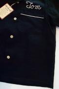 STYLE EYES (スタイルアイズ)　レーヨン・ボウリングシャツ　SE36519　"Joe's BROILER"　ブラック