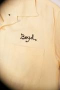 STYLE EYES (スタイルアイズ)　レーヨン・ボウリングシャツ　SE37210　"Bob Speaker"　オフホワイト