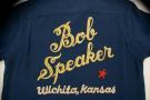 STYLE EYES (スタイルアイズ)　レーヨン・ボウリングシャツ　SE37210　"Bob Speaker"　ネイビー