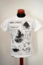 SUGAR CANE (シュガーケーン)　半袖Tシャツ　SC79263　1920's CARTOON T-SHIRT "AMONG OURSELVES"　ホワイト