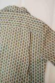 JELADO (ジェラード)　イタリアンカラーシャツ　SG52116　"Vincent Shirts"　ダイヤ柄ペアグリーン