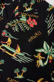 SUN SURF (サンサーフ)　半袖ハワイアンシャツ　SS37775　"THE HAWAIIAN GOOD OLD TIMES"　ブラック